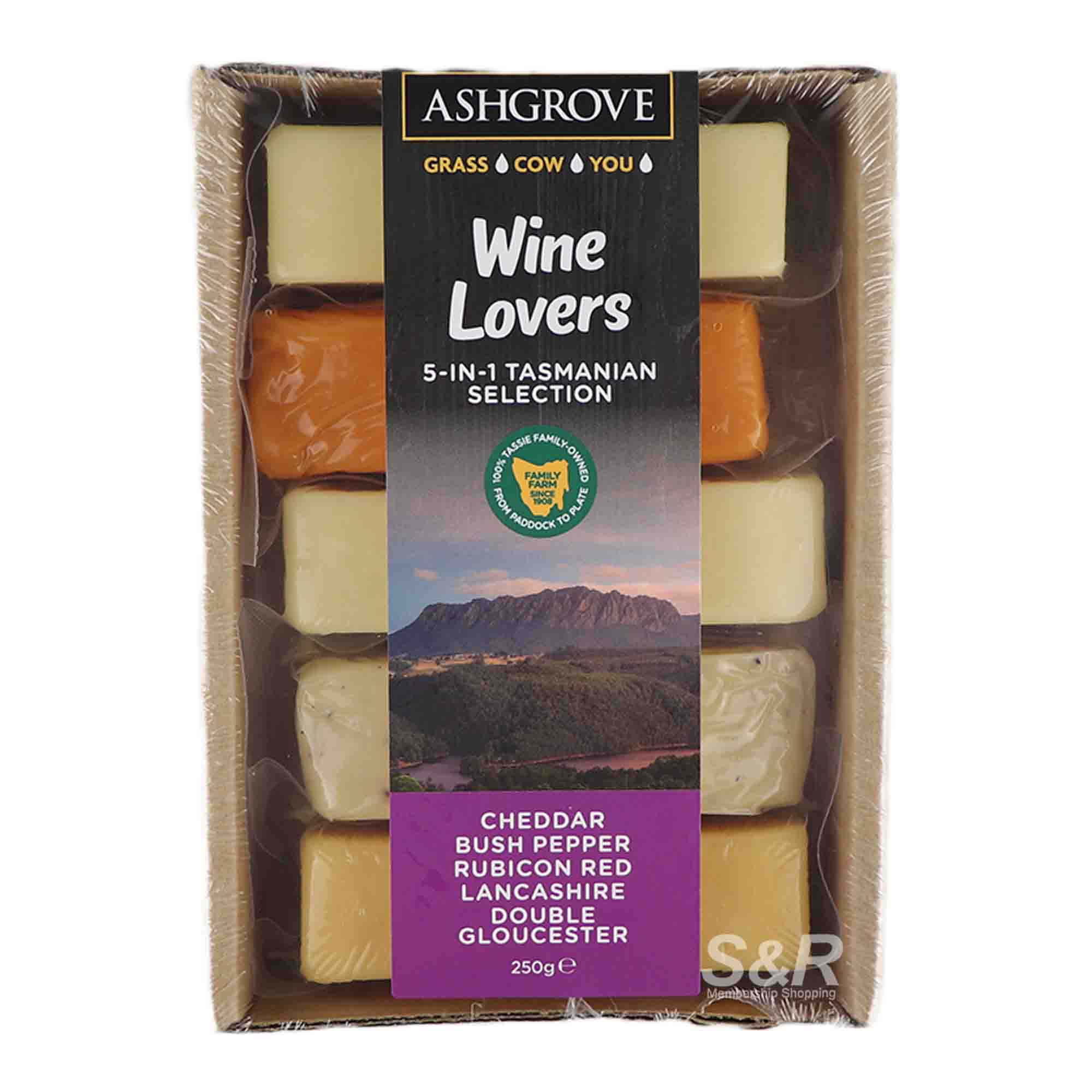 Ashgrove 5-in-1 Tasmanian Selection Wine Lovers (50g x 5pcs) Ashgrove 5-in-1 Tasmanian Selection Wine Lovers (50g x 5pcs)